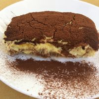 Tiramisu (8/10)  at Il Vegano Bistrot in Florence