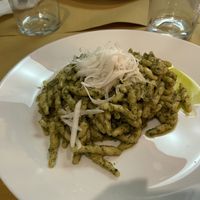 Trofie al pesto veg  at Il Vegano Bistrot in Florence