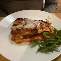 Lasagne con ragù di seitan   at Il Vegano Bistrot in Florence