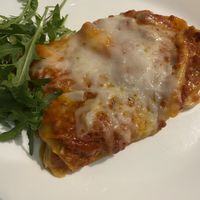 Lasagne  at Il Vegano Bistrot in Florence