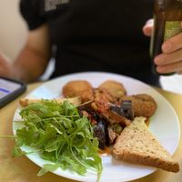 Croquettes  at Il Vegano Bistrot in Florence