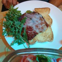 Eggplant parmigiana €9.00 at Il Vegano Bistrot in Florence