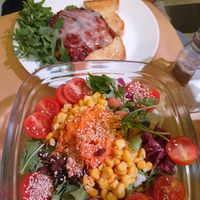 Mixed salad €6.00 at Il Vegano Bistrot in Florence