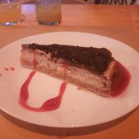 Cheesecake at Il Vegano Bistrot in Florence