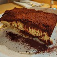 Tiramisú at Il Vegano Bistrot in Florence