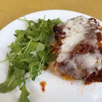Lasagna  at Il Vegano Bistrot in Florence