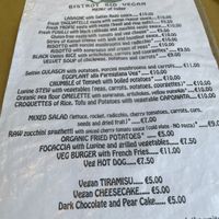   at Il Vegano Bistrot in Florence