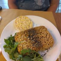 Crumble tempeh is really good! at Il Vegano Bistrot in Florence