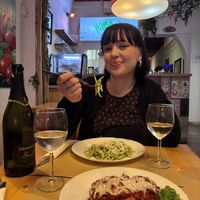 Tiramsiu not pictured (we were too excited to try it!!  at Il Vegano Bistrot in Florence