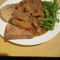 Seitan at Il Vegano Bistrot in Florence
