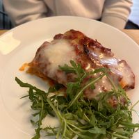 Lasagna (con rucola?)  at Il Vegano Bistrot in Florence
