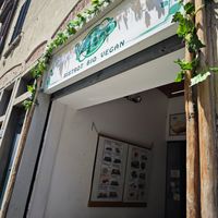 Outside at Il Vegano Bistrot in Florence