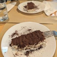 Great tiramisu at Il Vegano Bistrot in Florence