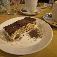 Tiramisu at Il Vegano Bistrot in Florence
