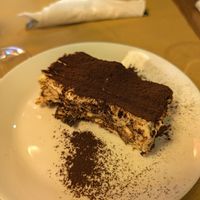 Tiramisu at Il Vegano Bistrot in Florence