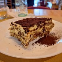 Tiramisu at Il Vegano Bistrot in Florence