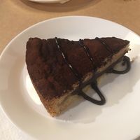 Chocolatey cake at Il Vegano Bistrot in Florence