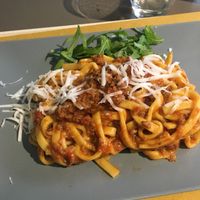 Pasta bolognese  at Il Vegano Bistrot in Florence
