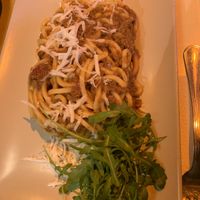 Seitan ragu spaghetti  at Il Vegano Bistrot in Florence