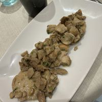seitan con i funghi porcini   at Amaranto in Ravenna