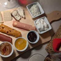 Cheese board at Amaranto in Ravenna