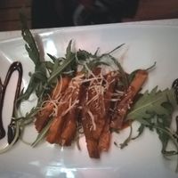 Straccetti di Seitan al vino rosso at Amaranto in Ravenna