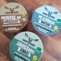 Lots of vegan items at denn's biomarkt in Wuppertal