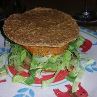 Raw burger at Il Borgo Verde in Frascati