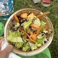 Salad in the park  at Rumi Bottega Organica in Rome