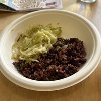 Salad bits  at Rumi Bottega Organica in Rome