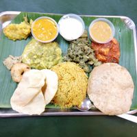 Briyani set meal at Ananda Bhavan - Syed Alwi Rd in Central Singapore