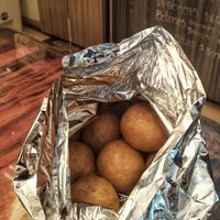 Buñuelos fin de año 10/10 at Corazón Animal Vegano in Bogota