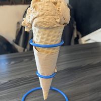 Ice creamm  at Corazón Animal Vegano in Bogota