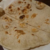 Vegan roti at India House in Stuttgart