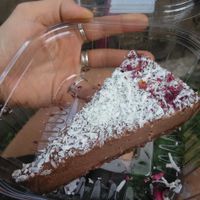 Amazing raw cheesecake!  at Vermont Juice Company in Burlington