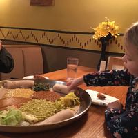 Vegetarian platter for two at Altu's in East Lansing