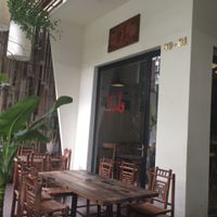 outdoor seating at Tib Restaurant - Phan Ke Binh in Ho Chi Minh City