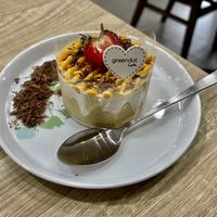 Sea salt caramel cheesecake  at Greendot 绿一点 - Paya Lebar in Central Singapore