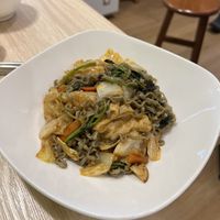 Mala Noodles  at Kampung Senang EcoHarmony Cafe 轻安地球村 in Central Singapore