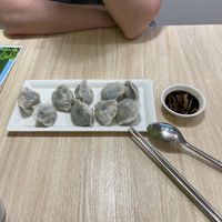 Steam Dumplings  at Kampung Senang EcoHarmony Cafe 轻安地球村 in Central Singapore