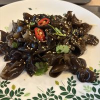 Black fungus   at Kampung Senang EcoHarmony Cafe 轻安地球村 in Central Singapore