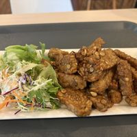 Tempeh   at Kampung Senang EcoHarmony Cafe 轻安地球村 in Central Singapore