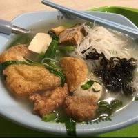 Yong tao foo with beehoon  at Tanaka Vegetarian 田中素食 - Fajar in West Singapore