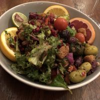 Fattoush salad   at Meze Meze in Edinburgh