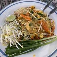 Pad Thai! at SuratThani Vegetarian in Surat Thani