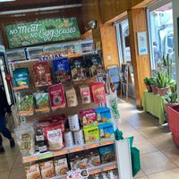 Inside store at Lily's Vegan Pantry in New York City