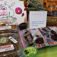 Snacks at Lily's Vegan Pantry in New York City