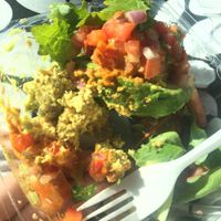 Stuffed Avocado  at Lov'n It Live in East Point