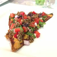 Raw Vegan Flax Pizza at Lov'n It Live in East Point