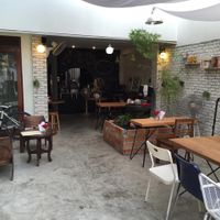 Inside at Blue Gate Cafe  in Chiang Mai